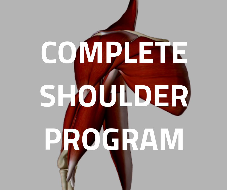 COMPLETE SHOULDER PROGRAM Medical Sales Certification